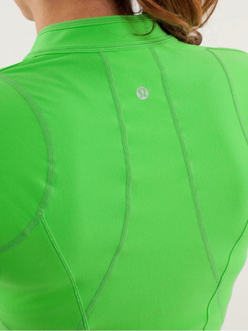 Lululemon Run: Rise And Shine Pullover in Frond Green Size 6 - Small - Picture 5 of 7